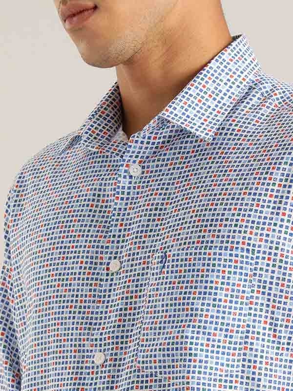 Indian Terrain Men All Over Print Multicolor Shirt